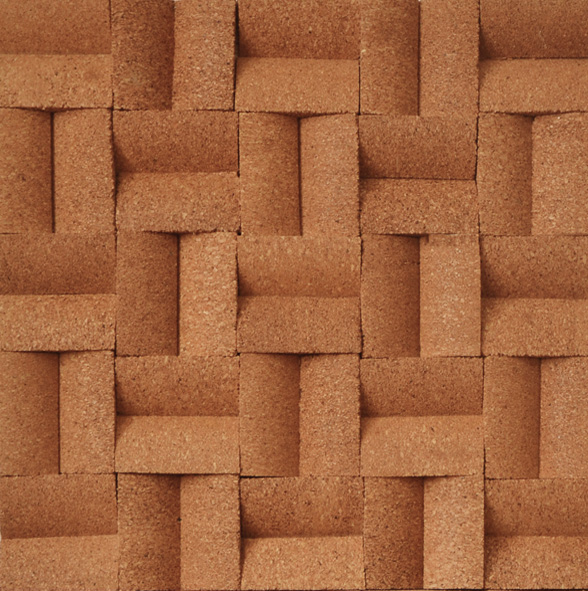 Acoustic cork wall tiles - MaterialDistrict